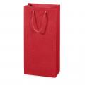 [F660245] Tragetasche Satina Rot 2er 170x85x360 mm